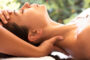 A Therapist Giving Gentle Head And Neck Massage For A Woman.